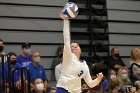 VB vs WSU  Wheaton Women's Volleyball vs Worcester State University. - Photo by Keith Nordstrom : Wheaton, Volleyball